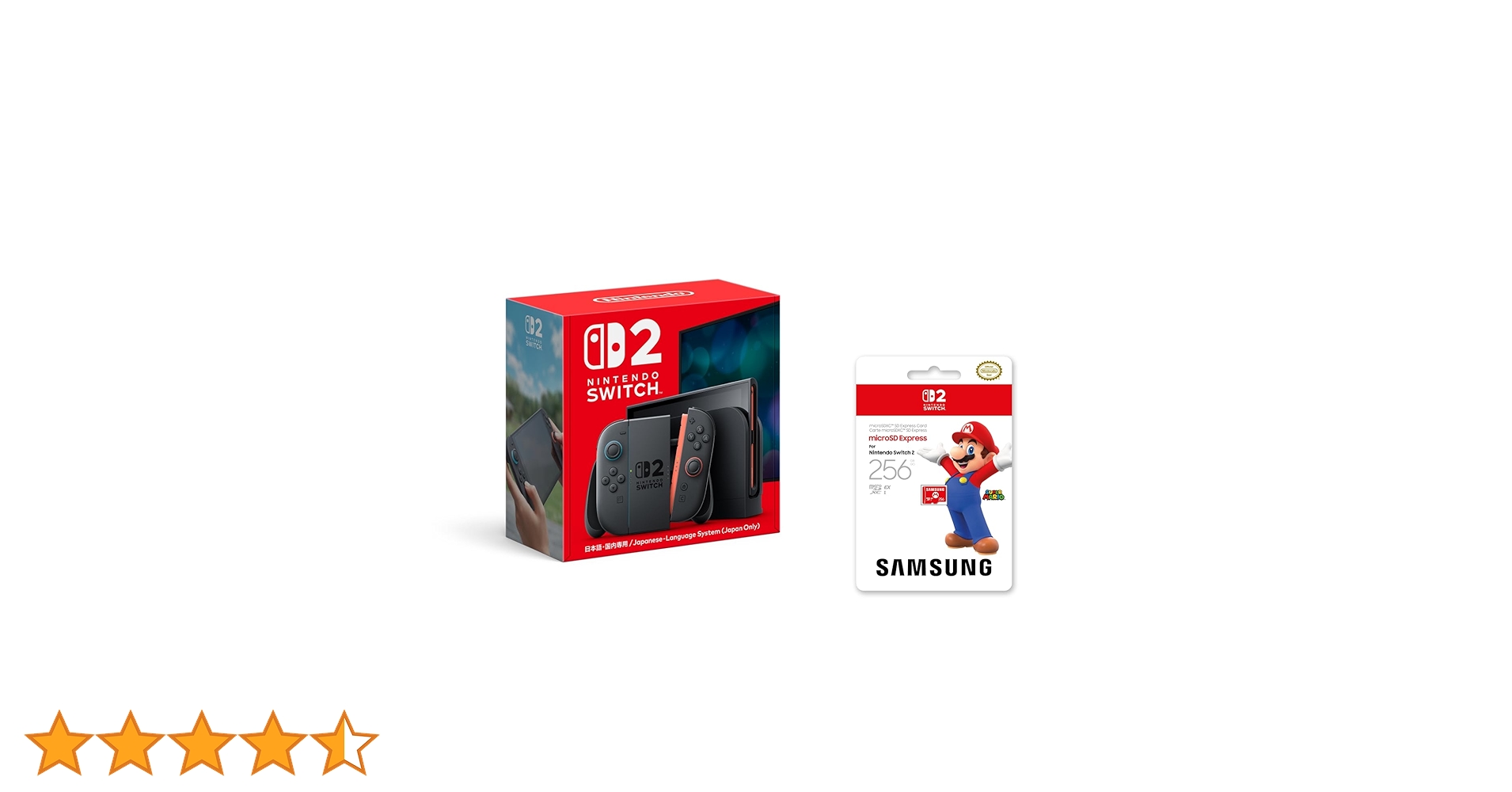 SWITCH2(日本語・国内専用)本体 sdカード256gb samsung製 Amazon.co.jp: 【任天堂ライセンス商品】Samsung microSD